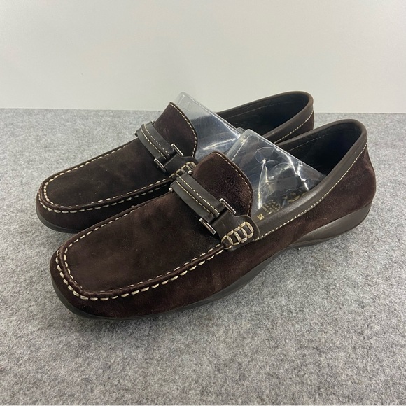 Geox Respira Women’s Brown Suede Slip On Loafer Flat Size 39 or US 8 - Picture 1 of 9